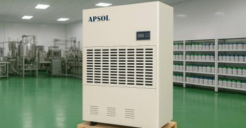 Máy hút ẩm cho kho dược phẩm APSOL – Giải pháp kiểm soát ẩm đạt chuẩn GMP cho ngành dược